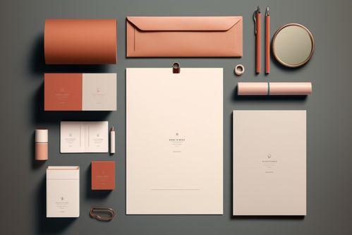 筆記本辦公用品VI樣機(jī)效果圖與攝影圖下載指南